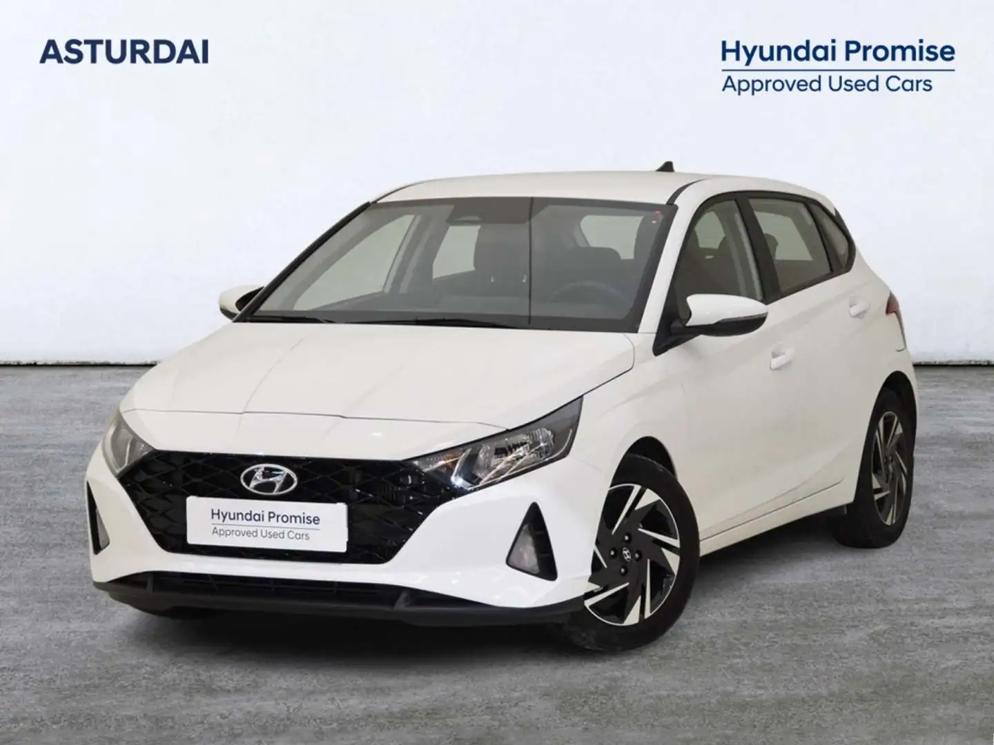 Hyundai i20 1.0 TGDI Klass 100 Blanc - 1