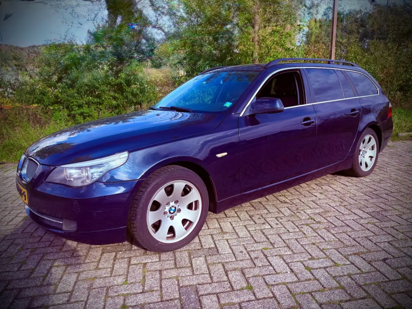 BMW 520I BNS EDITION I / NW KETTING / DIGITAAL DISPLAY Blauw - 1