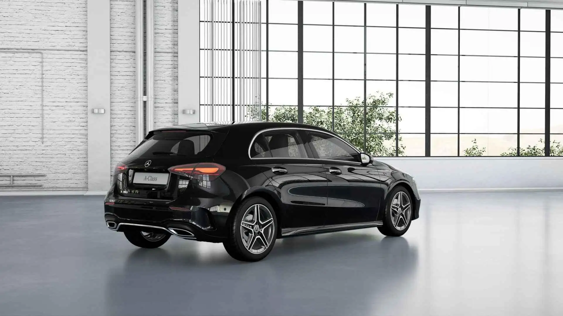 Mercedes-Benz A 180 Business Solution AMG | Panoramaschuifdak | Stoelv Negro - 2