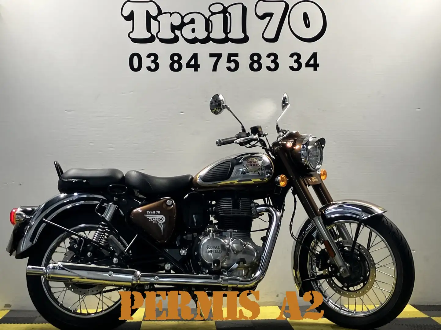 Royal Enfield Classic Brun - 1