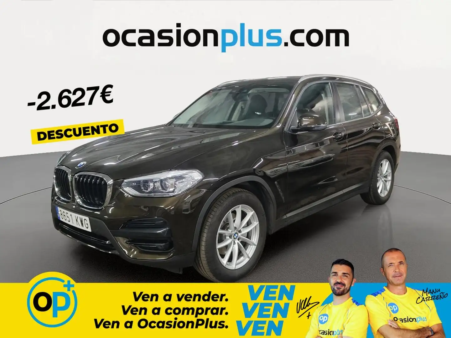 BMW X3 xDrive 20dA Gris - 1