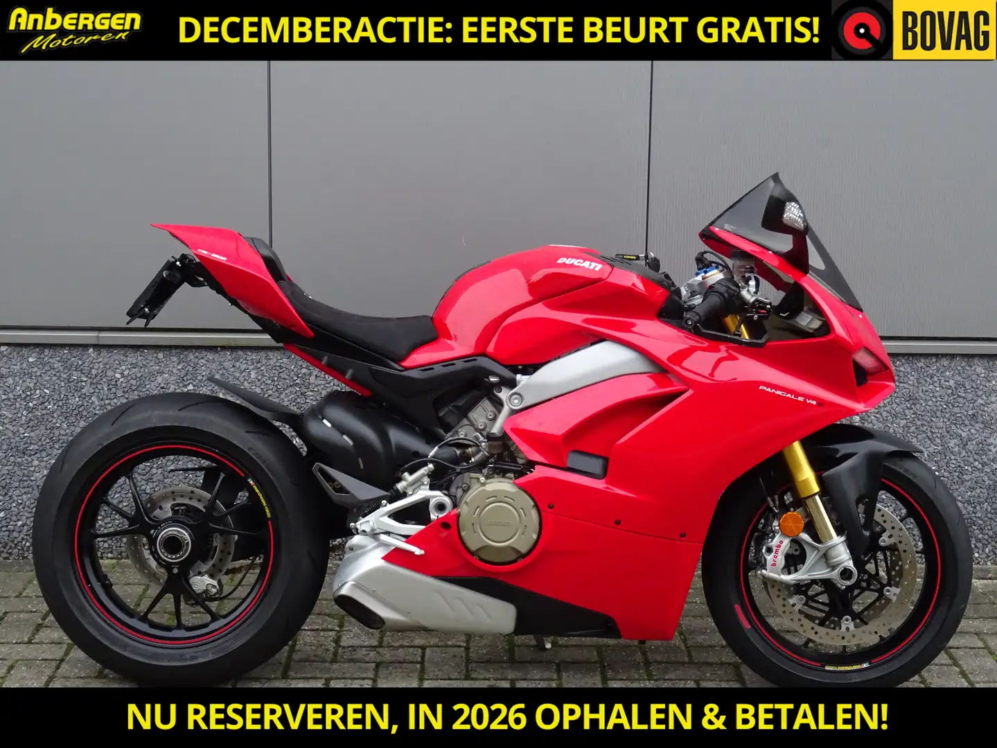 Ducati Panigale V4 S V4S Rood - 1