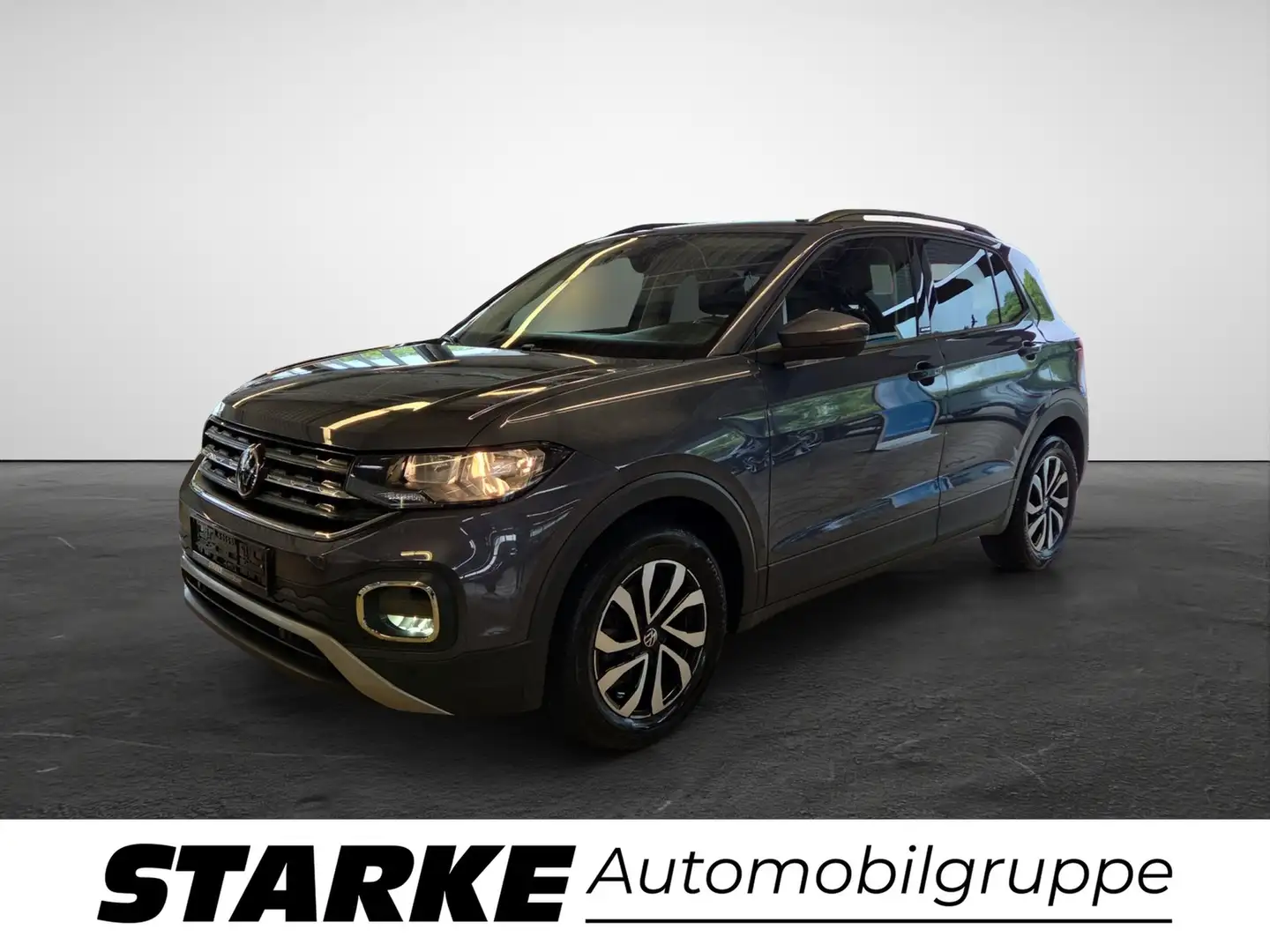 Volkswagen T-Cross 1.0 TSI Active Navi ACC App-Connect Grau - 1
