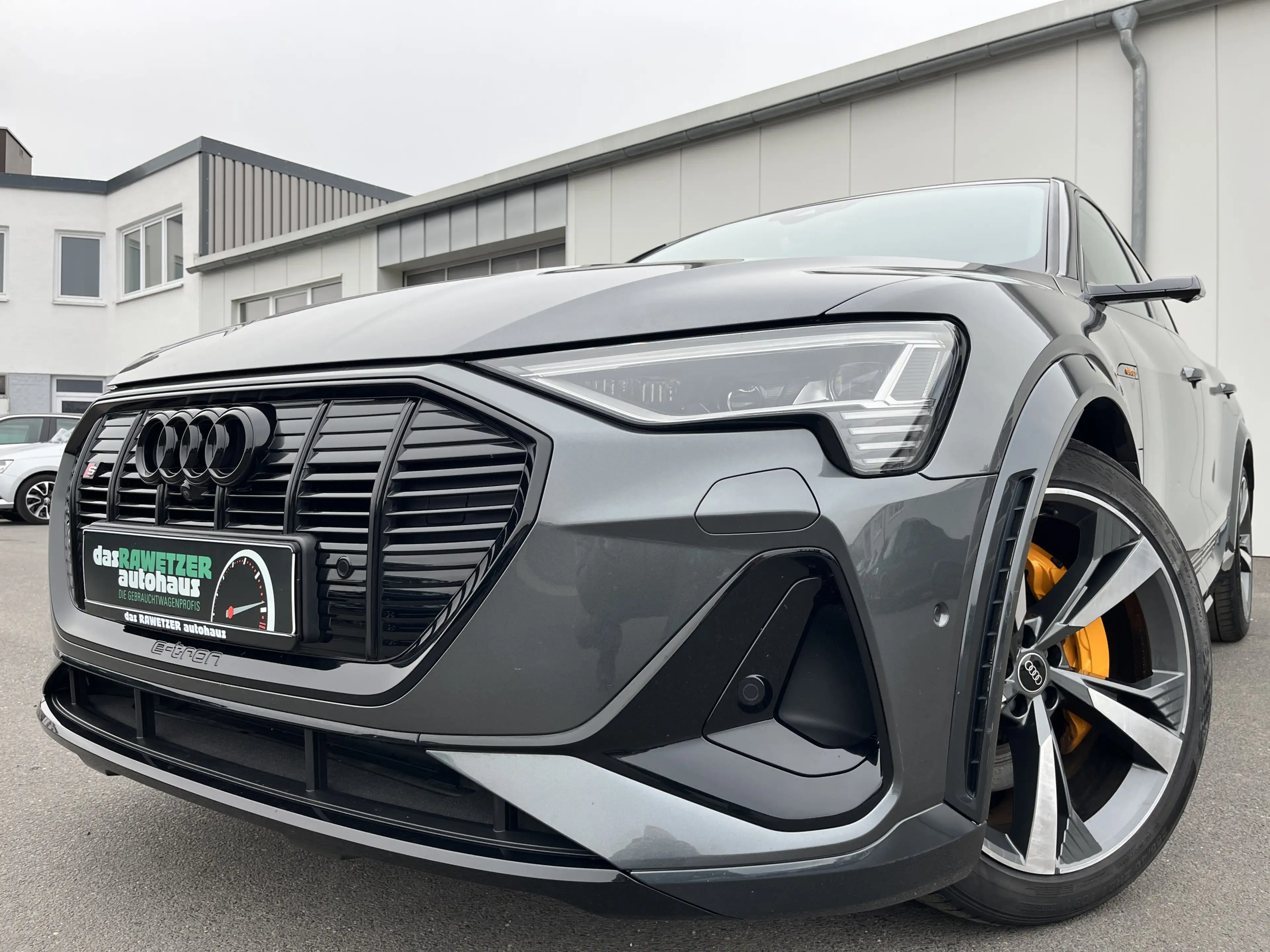 Audi e-tron S Sportback 21 Zoll Bremse orange Optikp. Virt-Spi