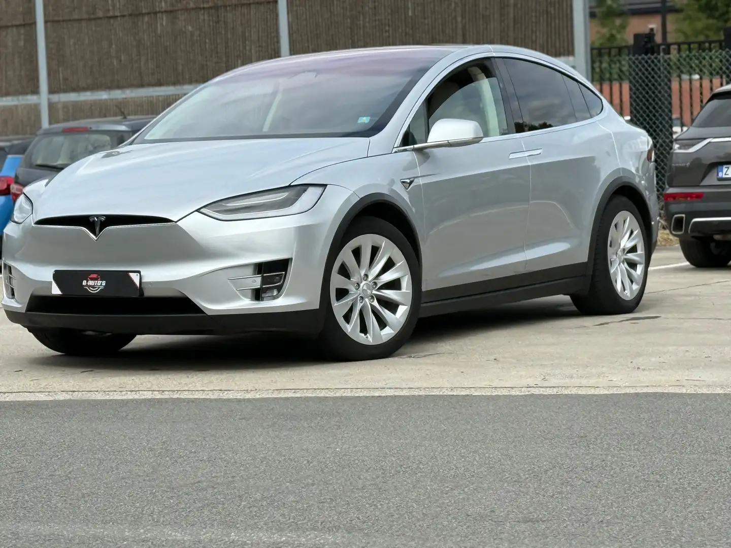 Tesla Model X Model X 4x4-Dual motor-7pl-Full Option-Trekhaak Plateado - 1