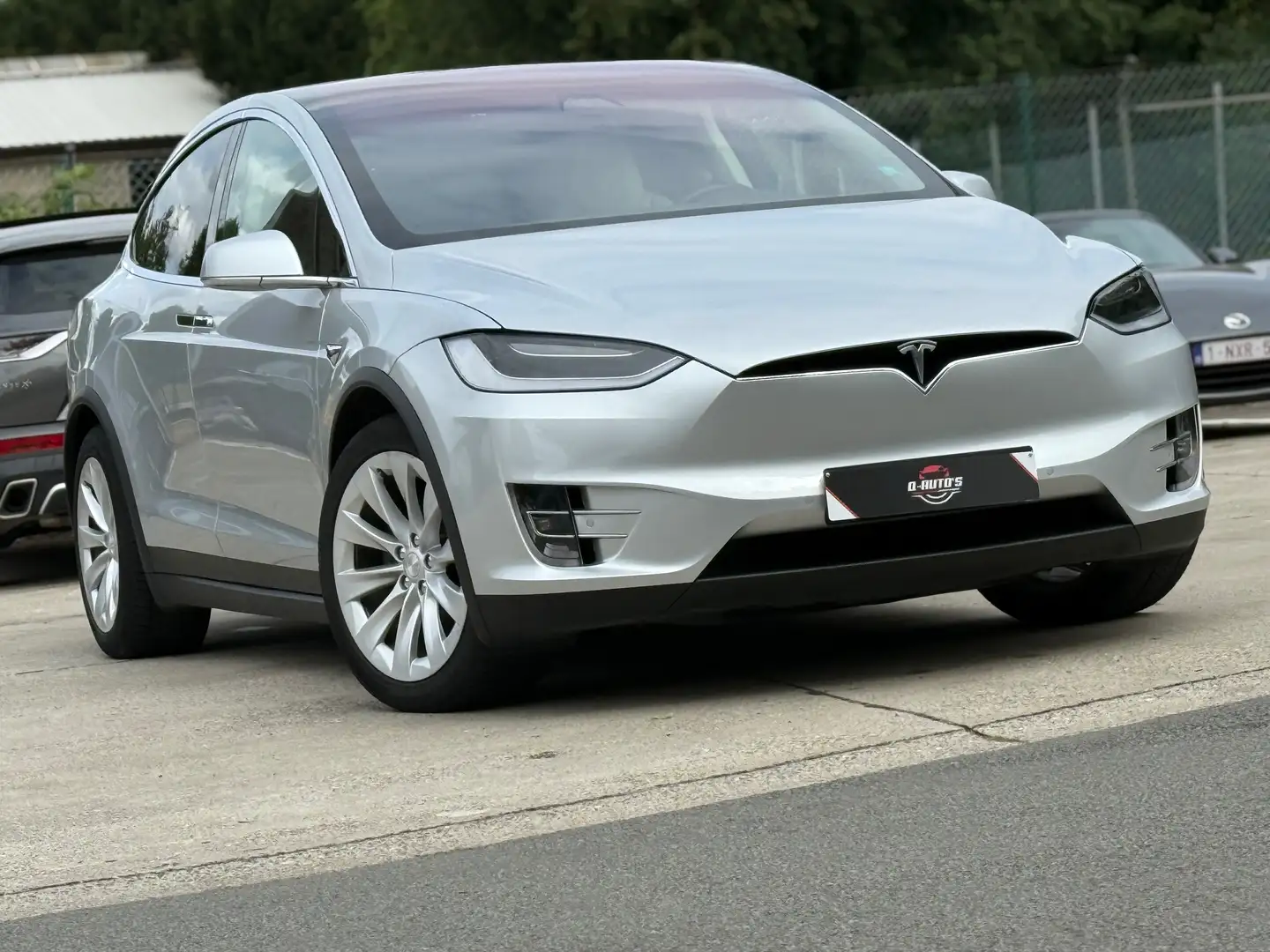 Tesla Model X Model X 4x4-Dual motor-7pl-Full Option-Trekhaak Plateado - 2