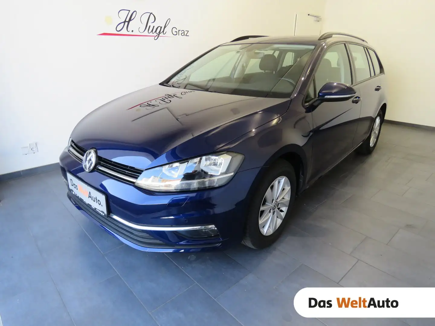 Volkswagen Golf Variant Rabbit TDI SCR Blue - 1