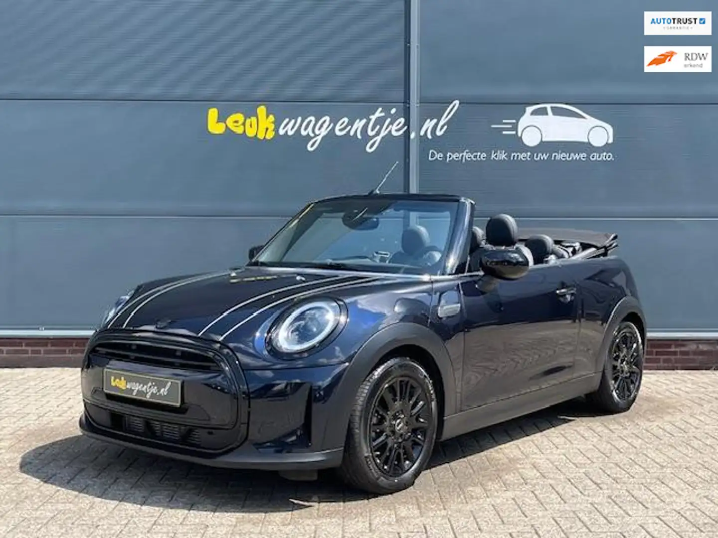 MINI Cooper Cabrio Mini 1.5 Classic Automaat *leder *premium Negru - 1