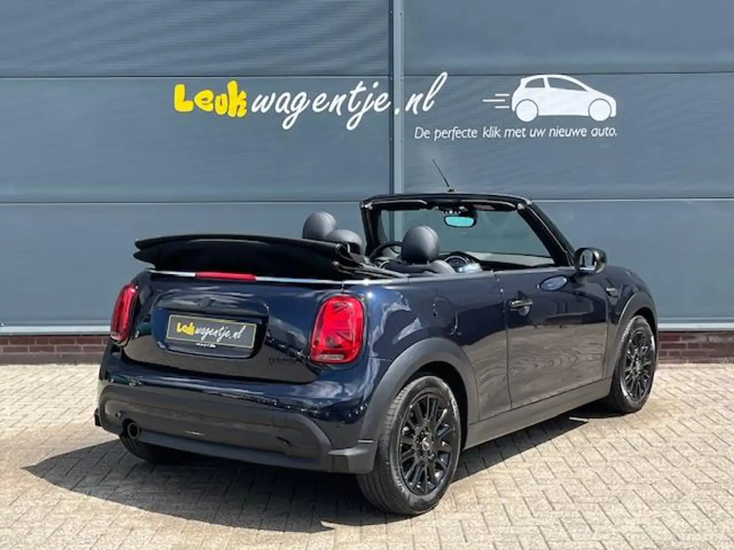 MINI Cooper Cabrio Mini 1.5 Classic Automaat *leder *premium Negru - 2