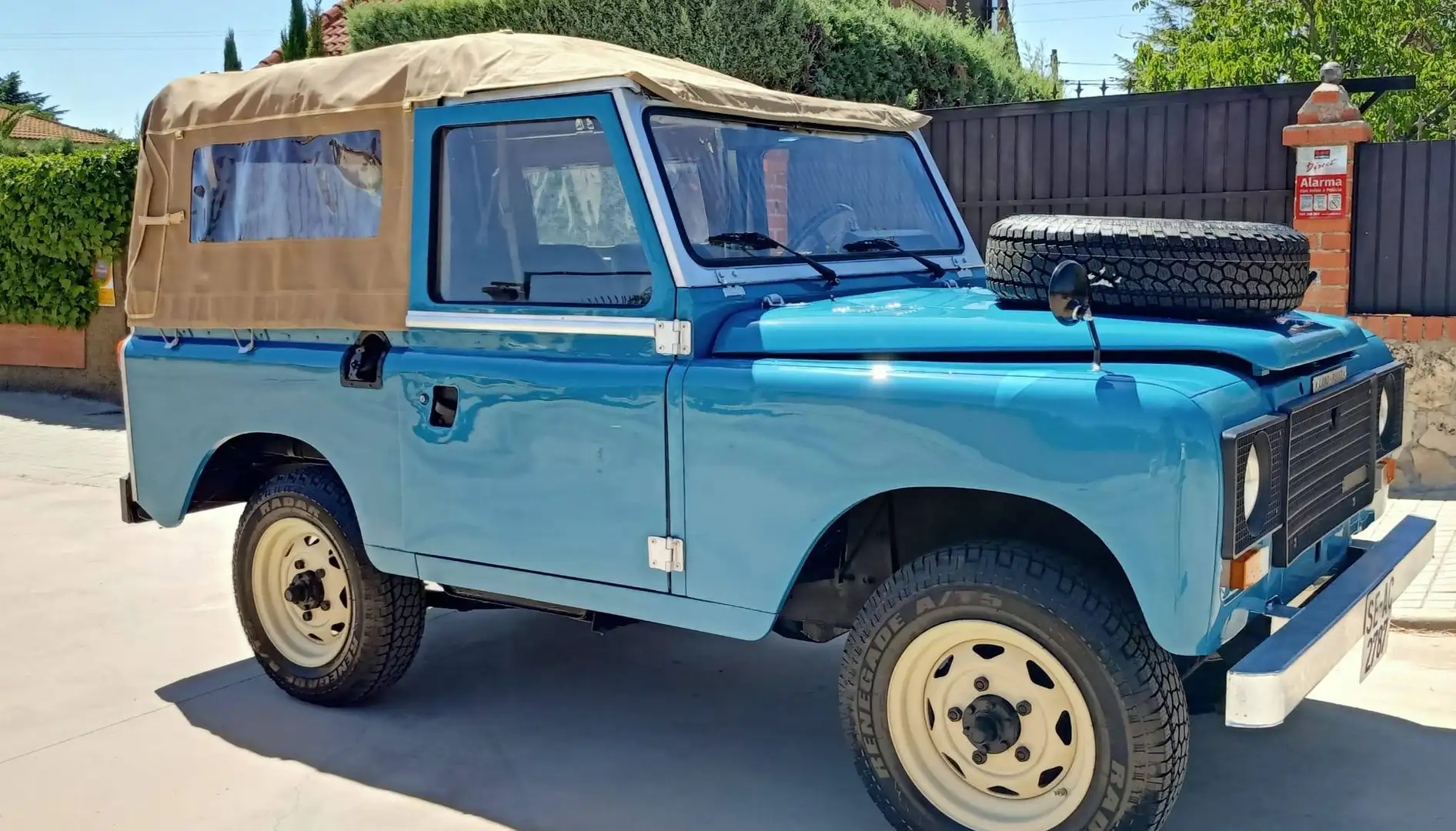Land Rover Series Serie III 88 Super Azul - 2
