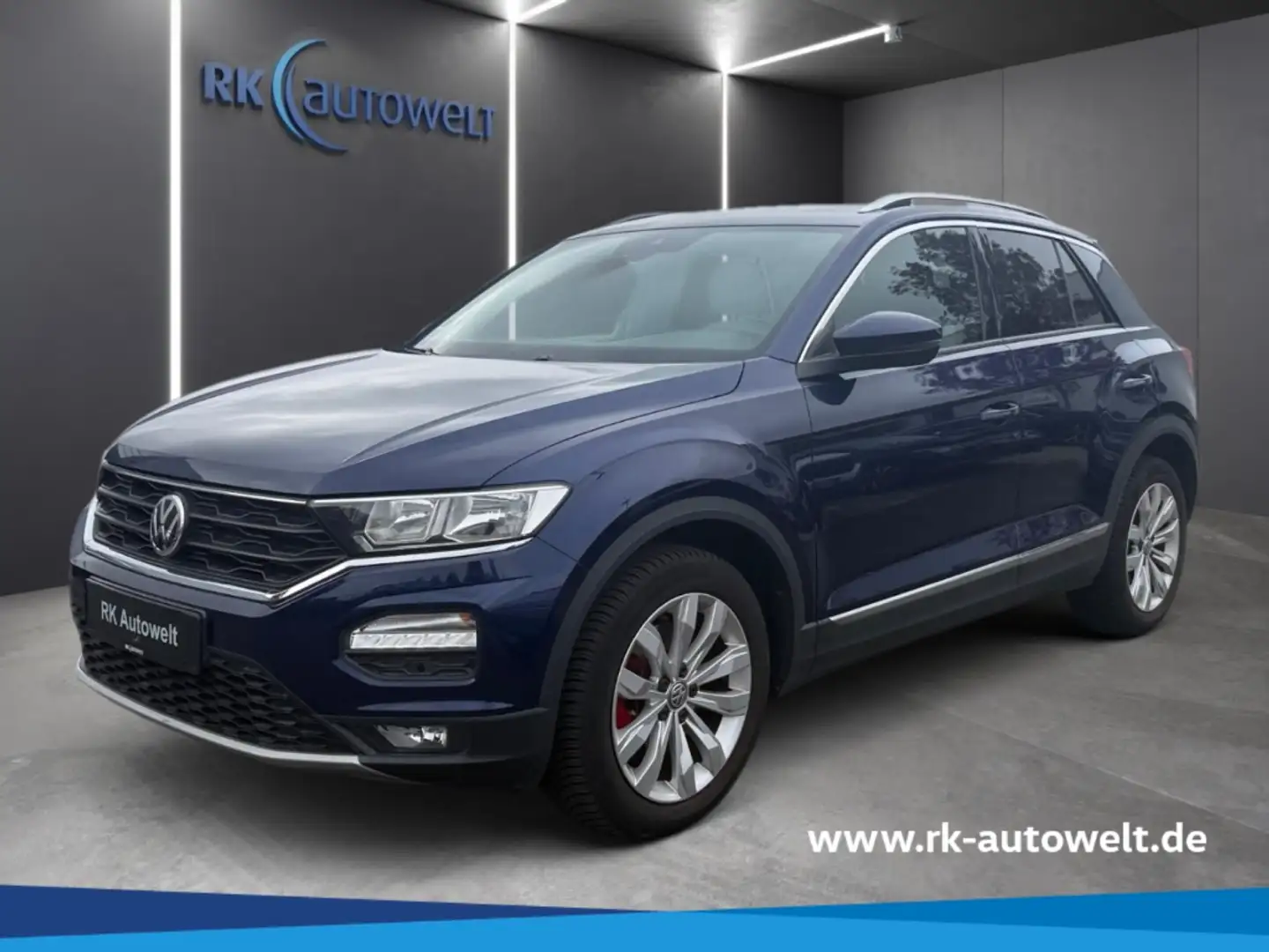 Volkswagen T-Roc 1.5 TSI Sport ACC El. Heckklappe PDC v+h Blau - 1