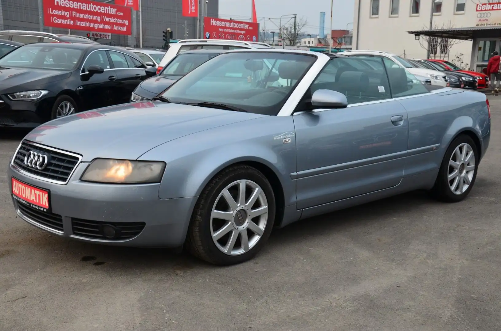 Audi A4 Cabriolet 2.5 TDI*S Line*Automat*Leder*TOP Plateado - 1
