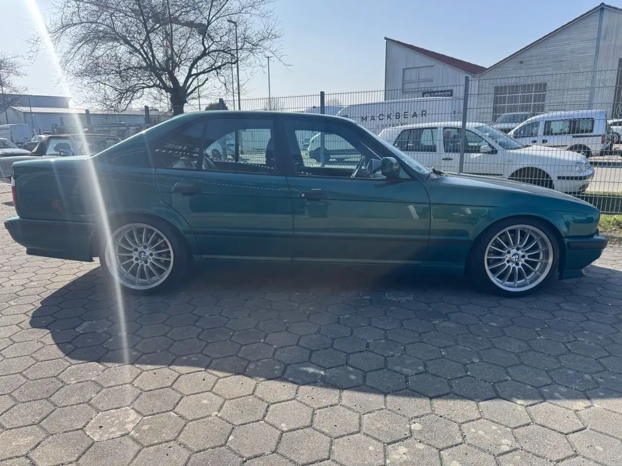 BMW M5 3,6 Lagunengrün Limo Leder H-Zulassung, foto 5
