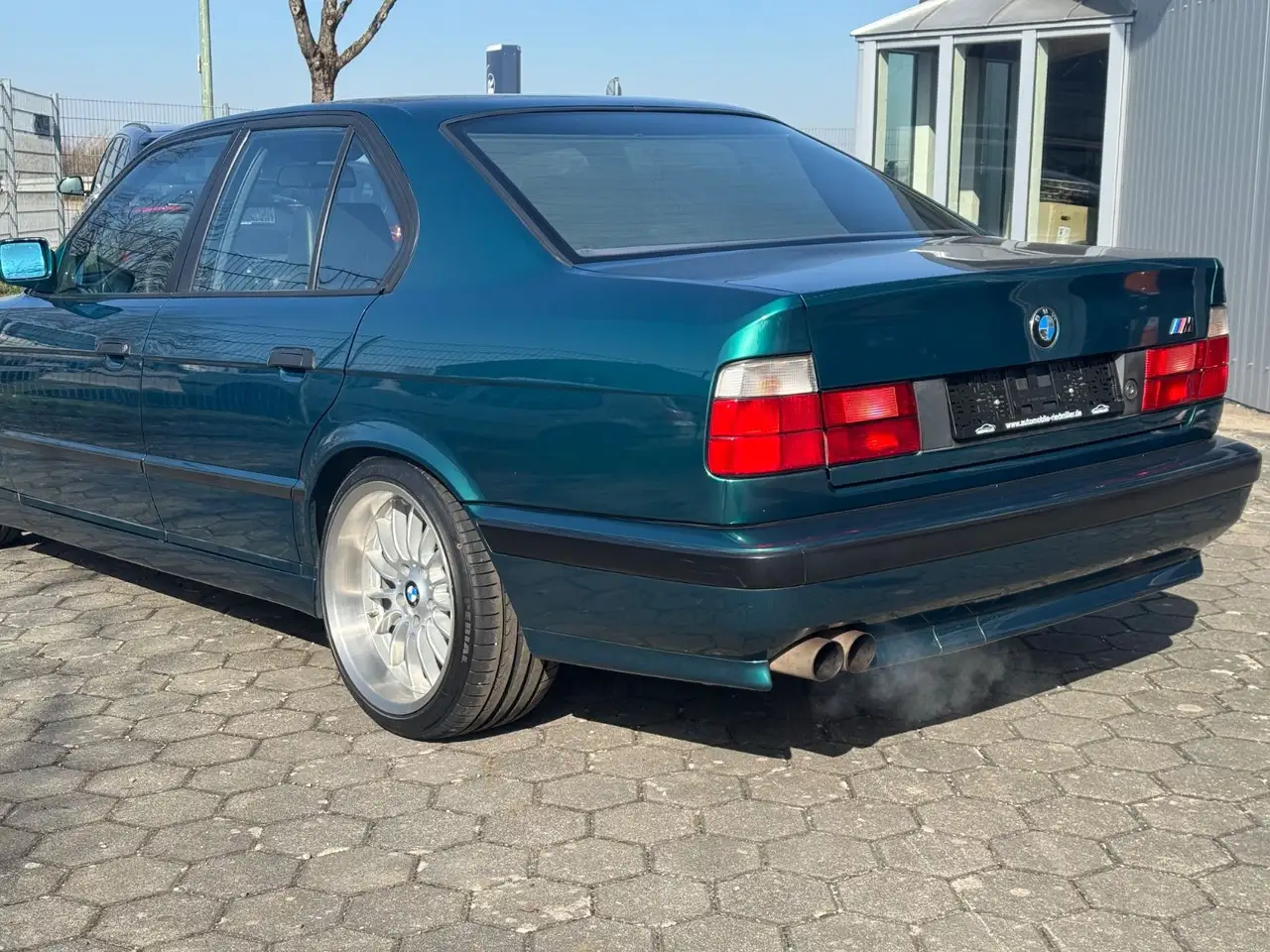 BMW M5 3,6 Lagunengrün Limo Leder H-Zulassung, foto 10
