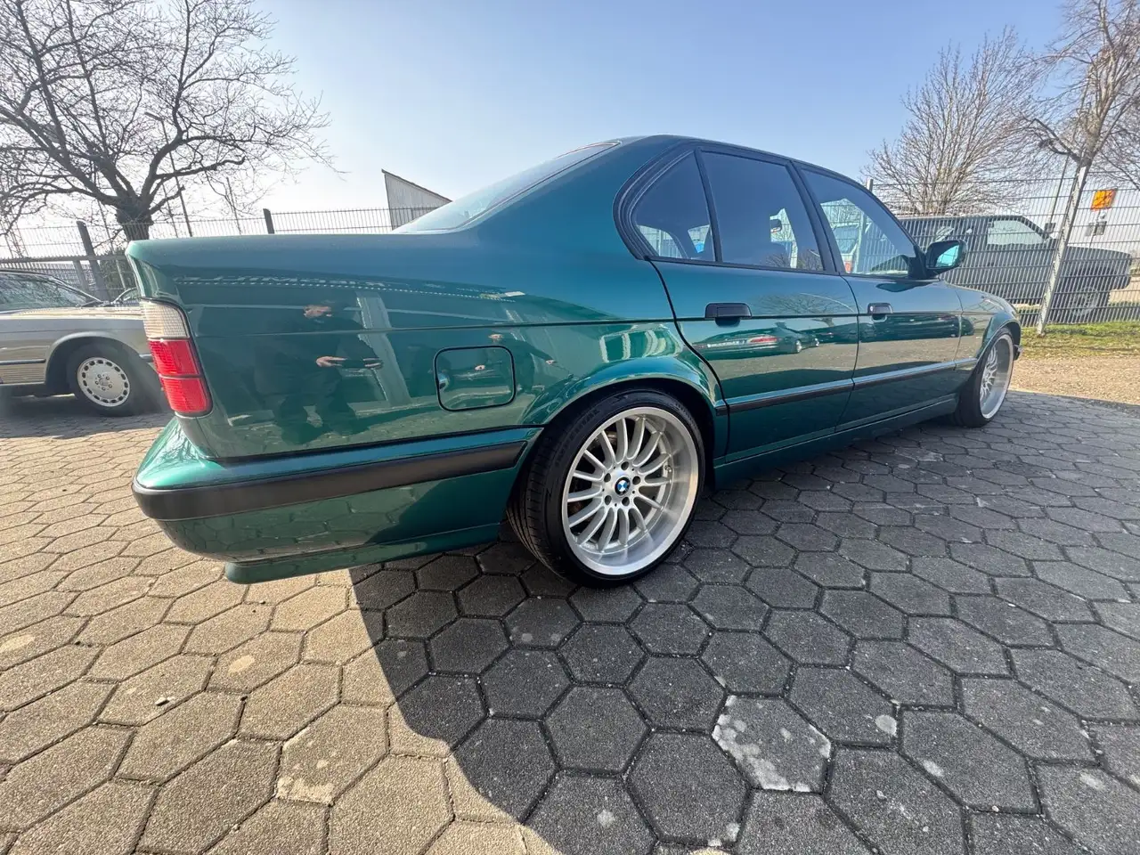 BMW M5 3,6 Lagunengrün Limo Leder H-Zulassung, foto 6