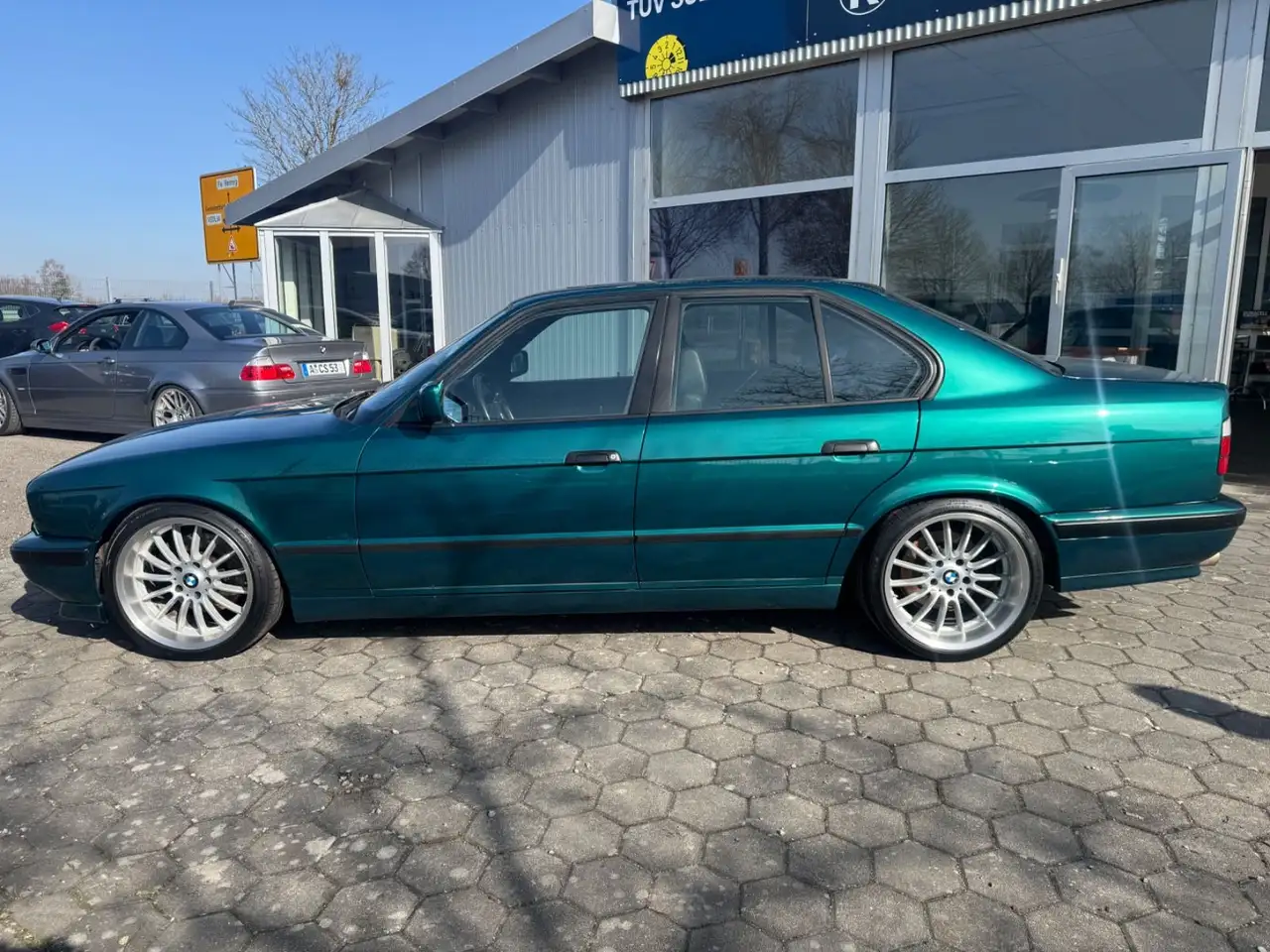 BMW M5 3,6 Lagunengrün Limo Leder H-Zulassung, foto 12
