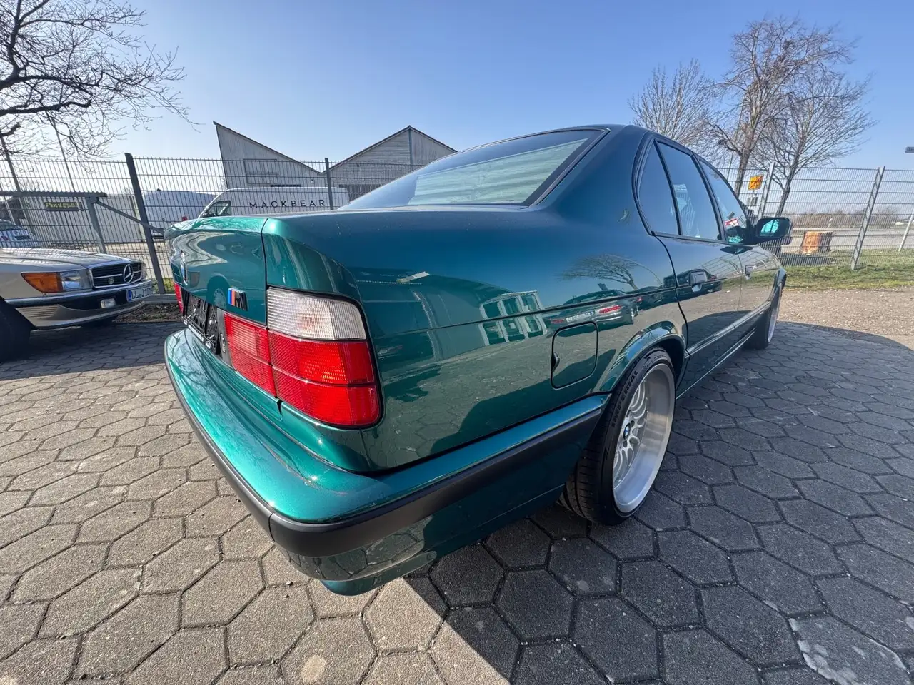 BMW M5 3,6 Lagunengrün Limo Leder H-Zulassung, foto 7