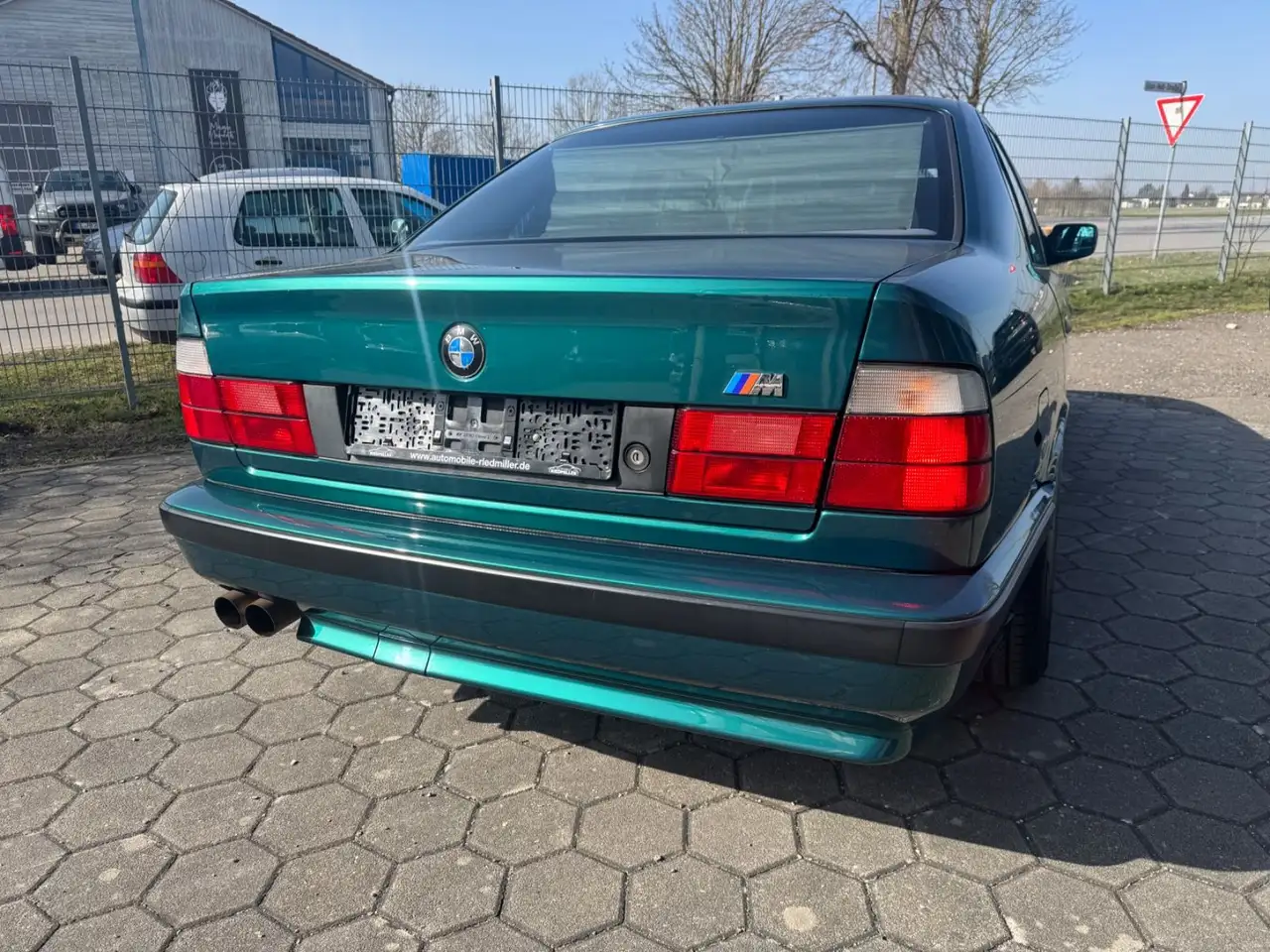 BMW M5 3,6 Lagunengrün Limo Leder H-Zulassung, foto 8