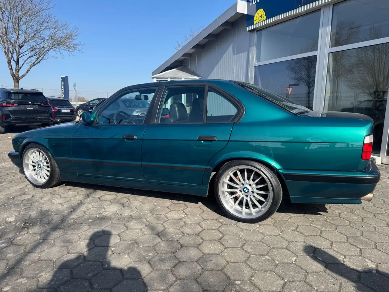 BMW M5 3,6 Lagunengrün Limo Leder H-Zulassung, foto 11