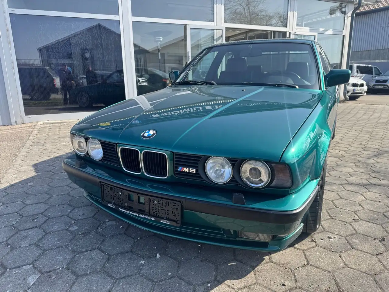 BMW M5 3,6 Lagunengrün Limo Leder H-Zulassung, foto 2