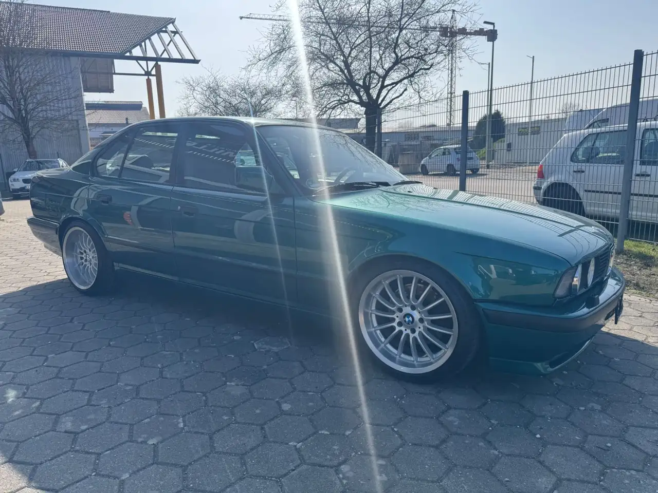 BMW M5 3,6 Lagunengrün Limo Leder H-Zulassung, foto 4