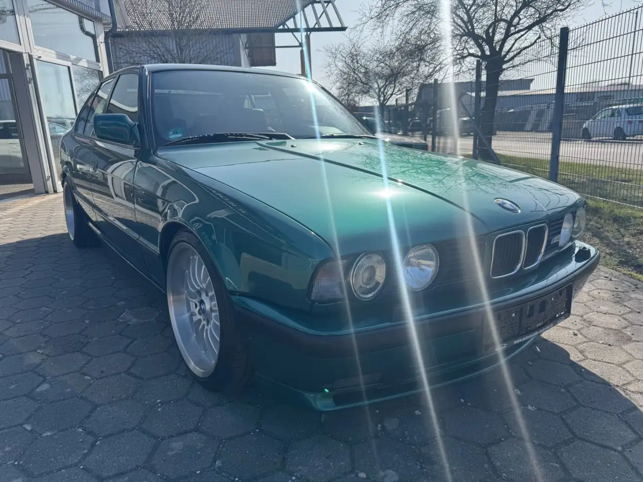 BMW M5 3,6 Lagunengrün Limo Leder H-Zulassung, foto 3