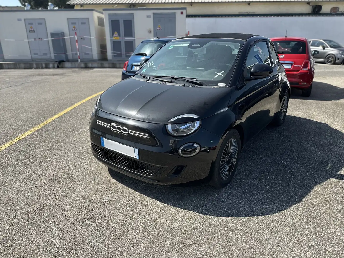 Fiat 500e Icon Cabrio 42 kWh Nero - 1