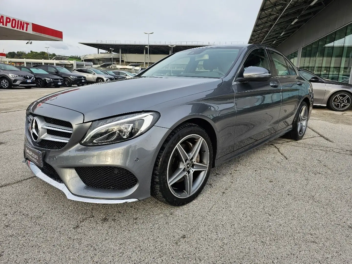 Mercedes-Benz C 200 200 d (bt) Premium auto Szürke - 1