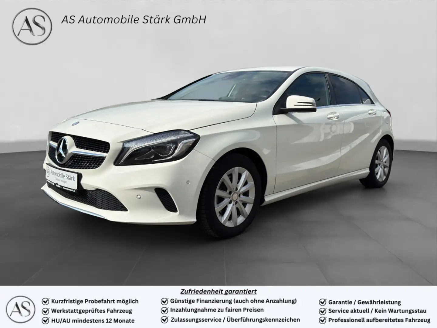 Mercedes-Benz A 180 Style+LED+Navi+Fernlichtass.+PDC Weiß - 1