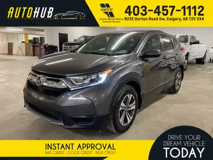 Gray 2019 Honda CR-V LX AWD SUV / Crossover All-Wheel Drive Continuously Variable Transmission