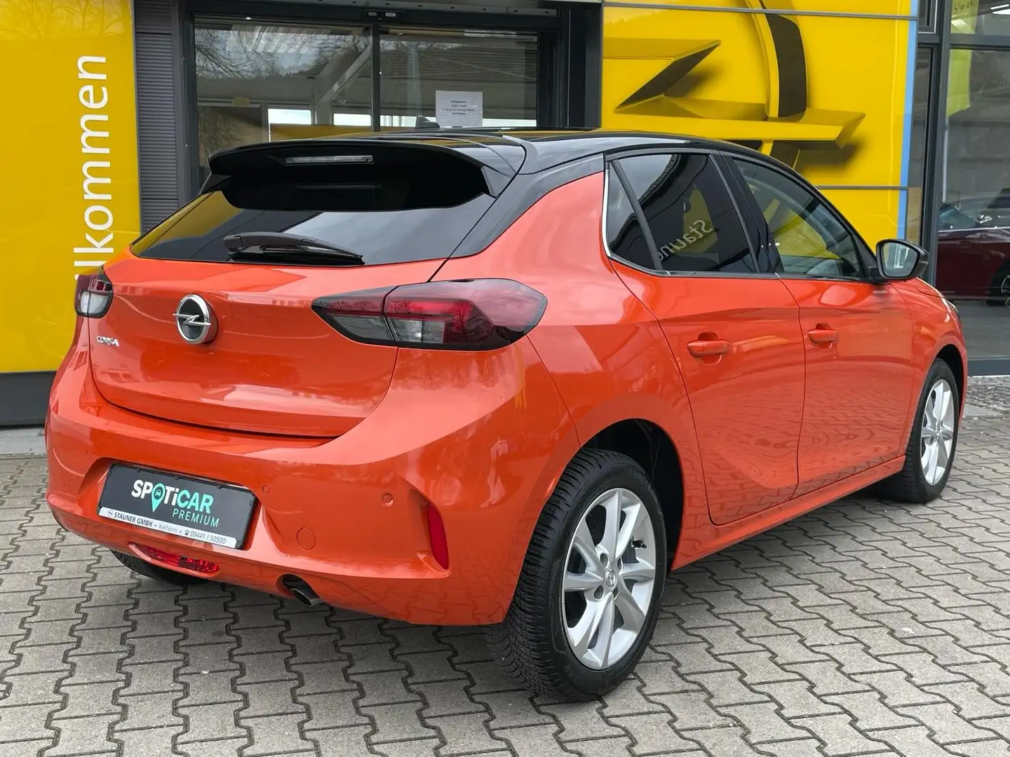 Opel Corsa F Elegance *CARPLAY*PDC*TEMPOMAT*LED LICHT* Orange - 2
