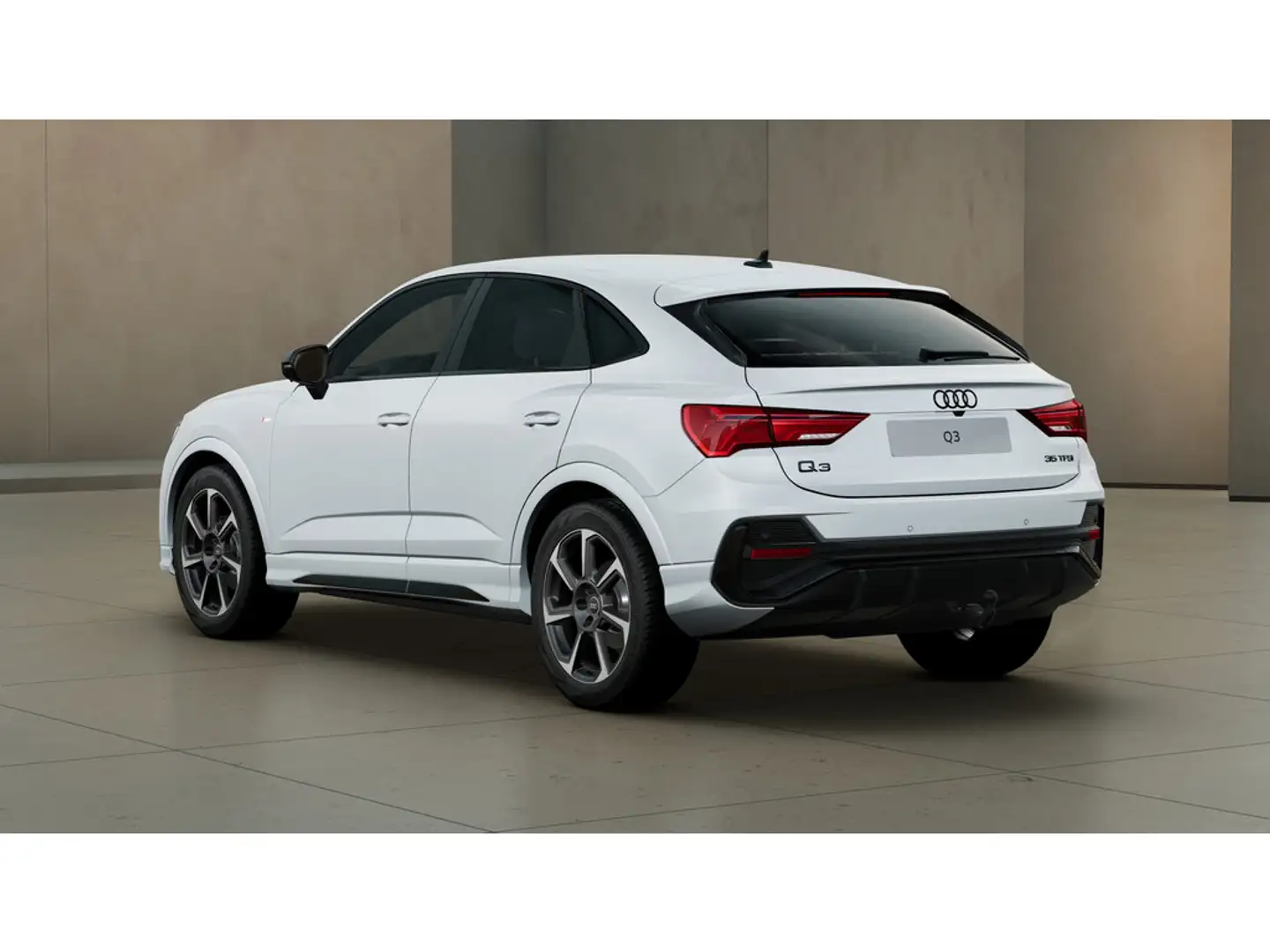 Audi Q3 Sportback 35TFSI 2xS line/Black+/Sonos/AHK/ACC/19Zoll Weiß - 2