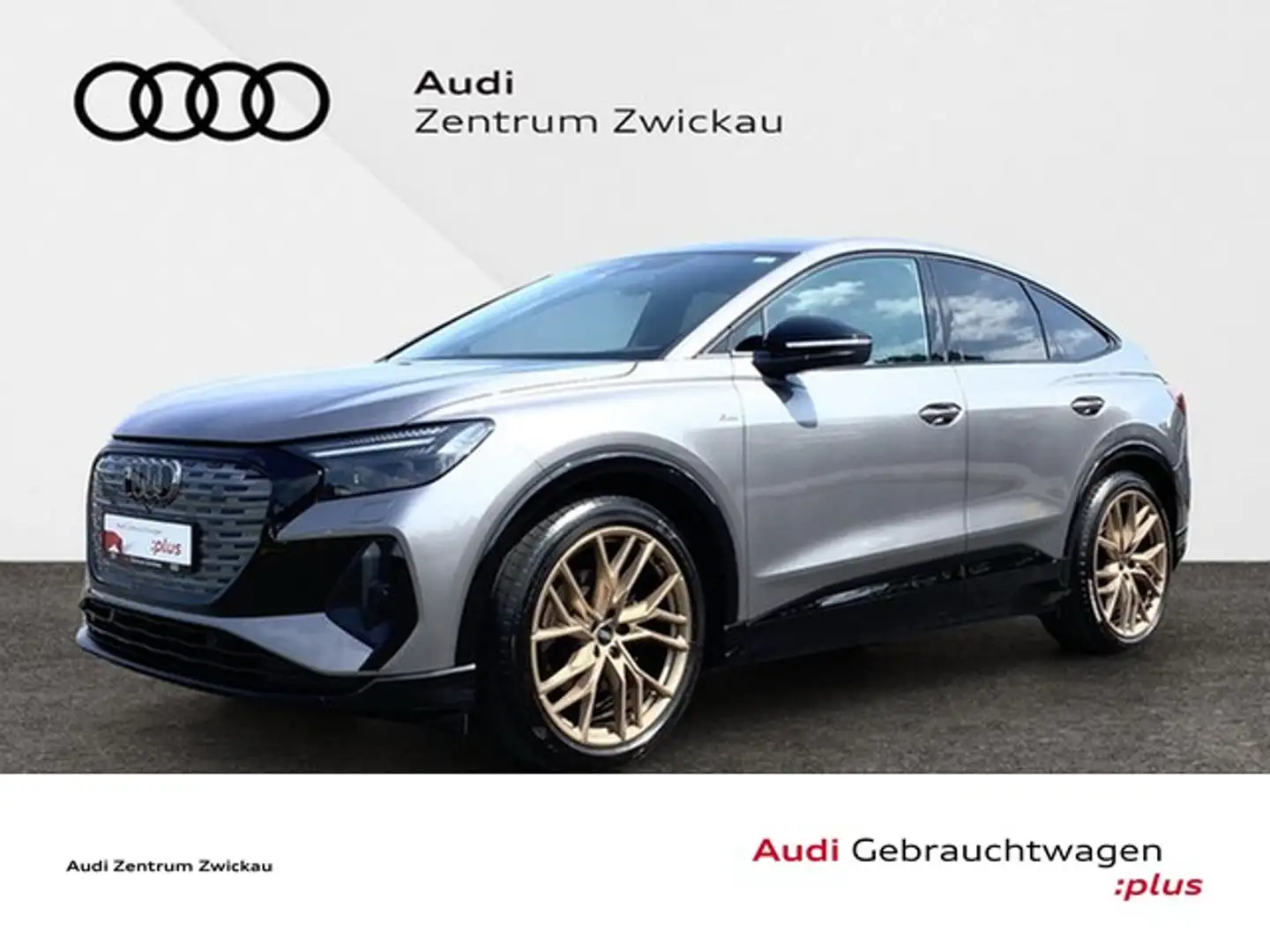 Audi Q4 e-tron 35 Sportback Edition one Matrix LED Scheinwerfe... Grau - 1