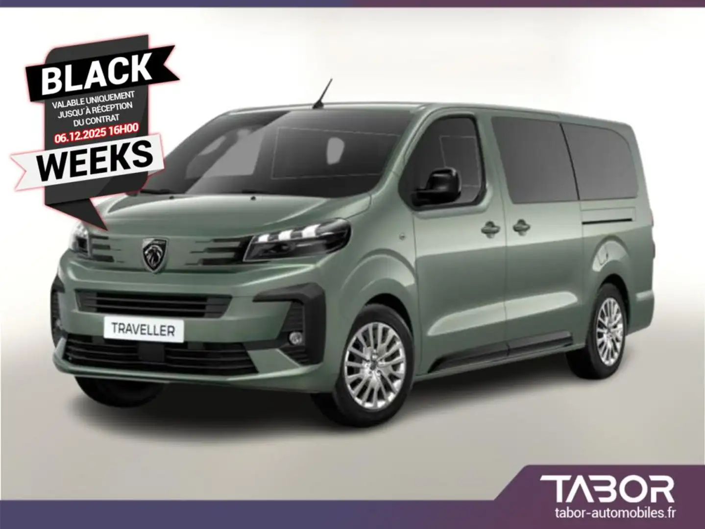 Peugeot Traveller 180 EAT8 Active L3 KlimaP 9PL Zöld - 1