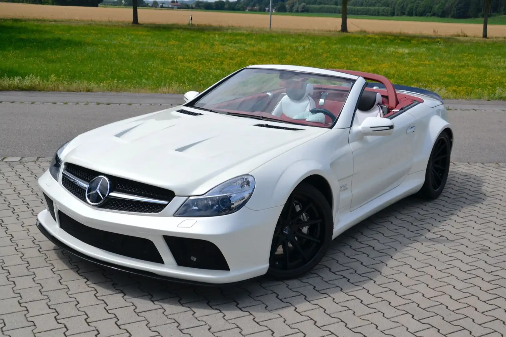 Mercedes-Benz SL 55 AMG *P30 PACK*BLACK SERIES* Argintiu - 1
