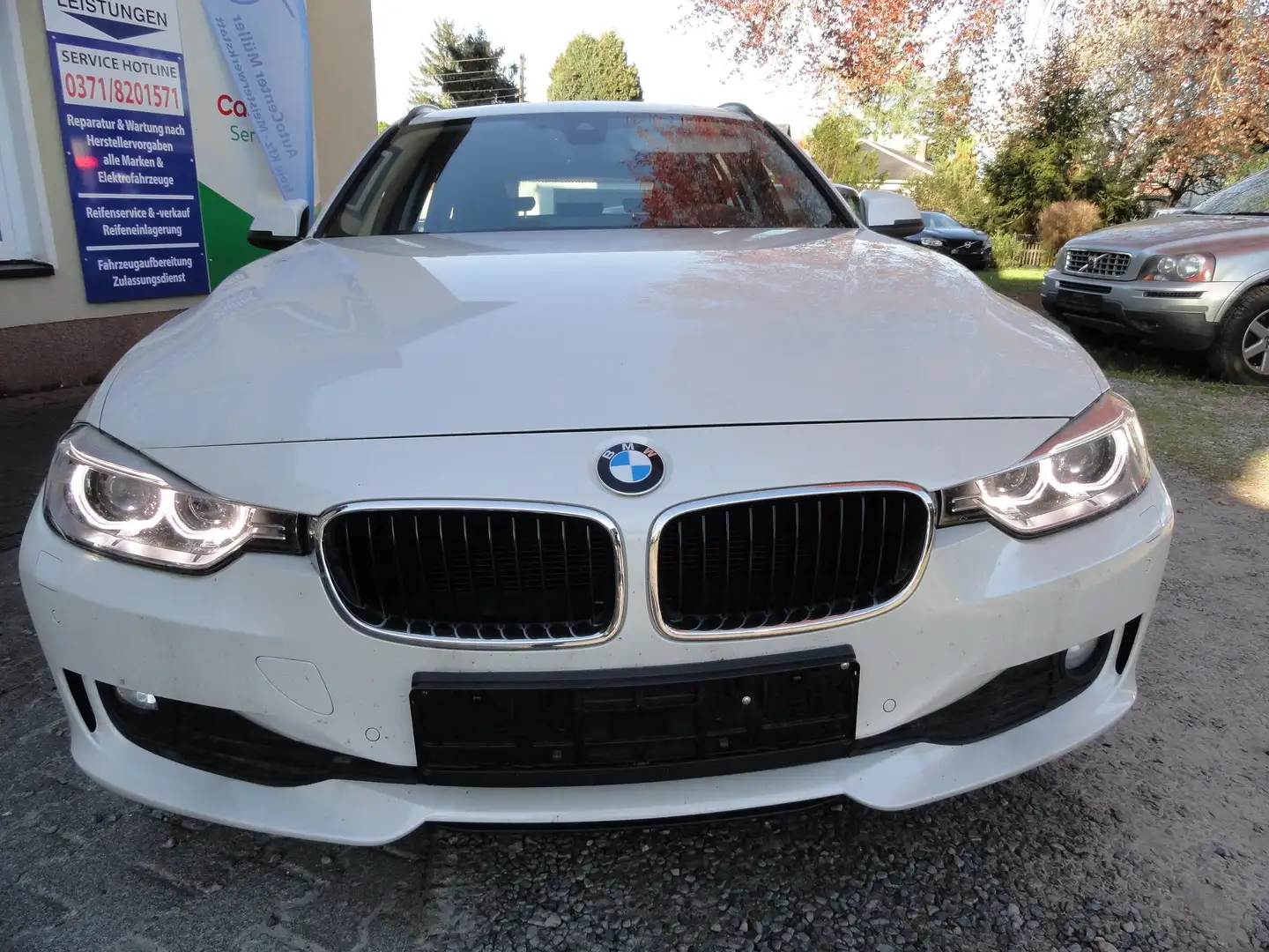 BMW 318 318 d Automatik/Bi-Xenon/Leder/PanoDach/Navi Blanco - 1