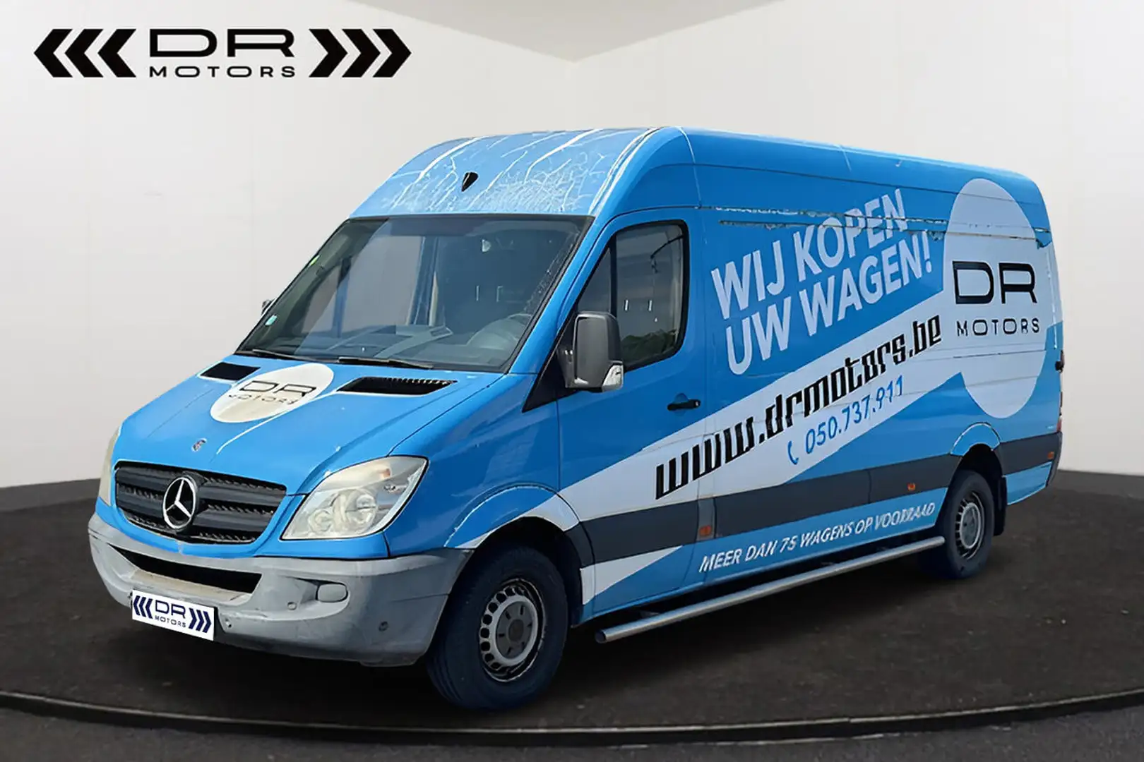 Mercedes-Benz Sprinter 2.2CDI L3H3 - AIRCO Bleu - 1