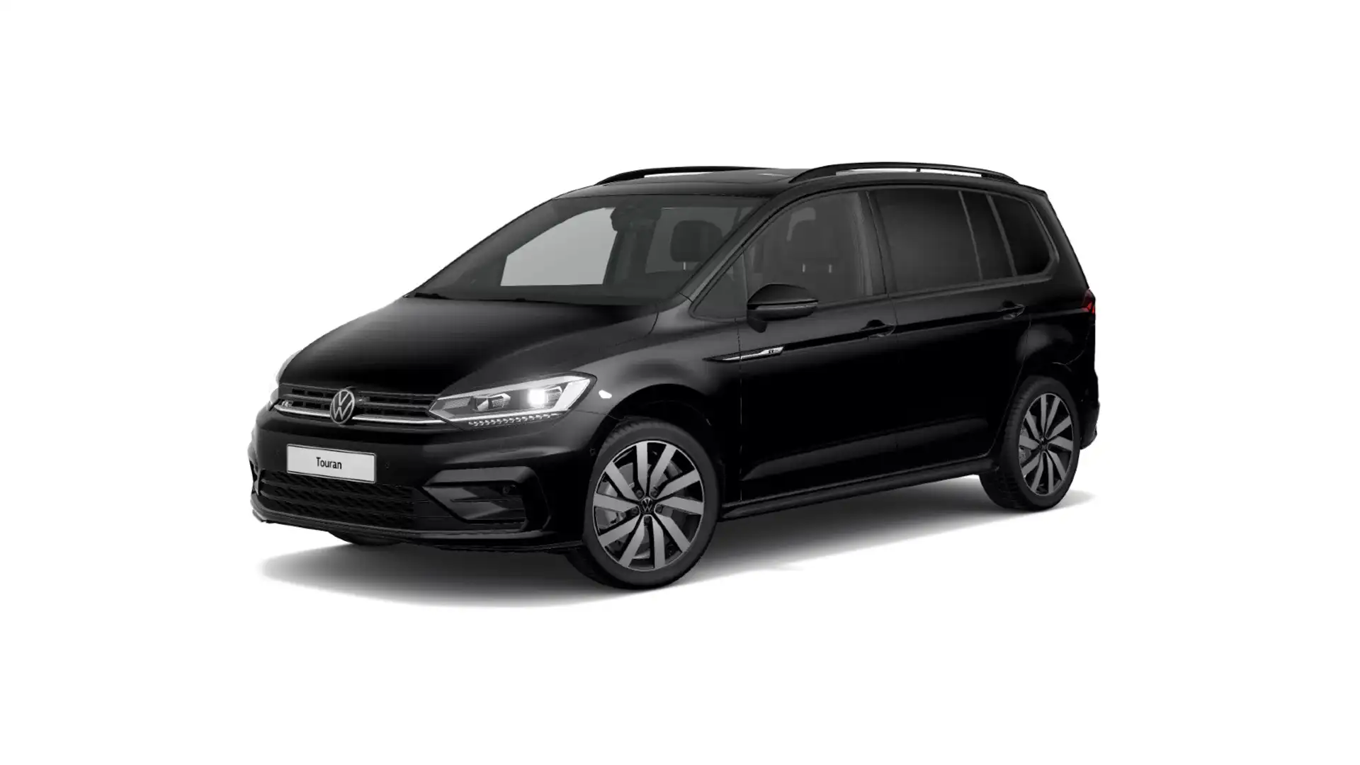 Volkswagen Touran Highline 2.0TDI R-Line AHK 7SITZER STDHZ Schwarz - 2