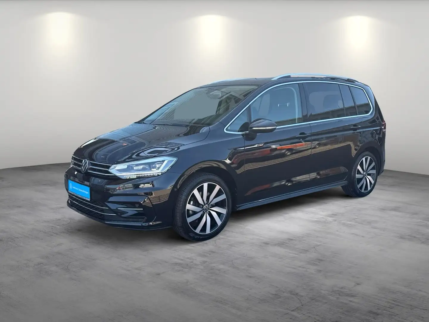 Volkswagen Touran Highline 2.0TDI R-Line AHK 7SITZER STDHZ Schwarz - 2