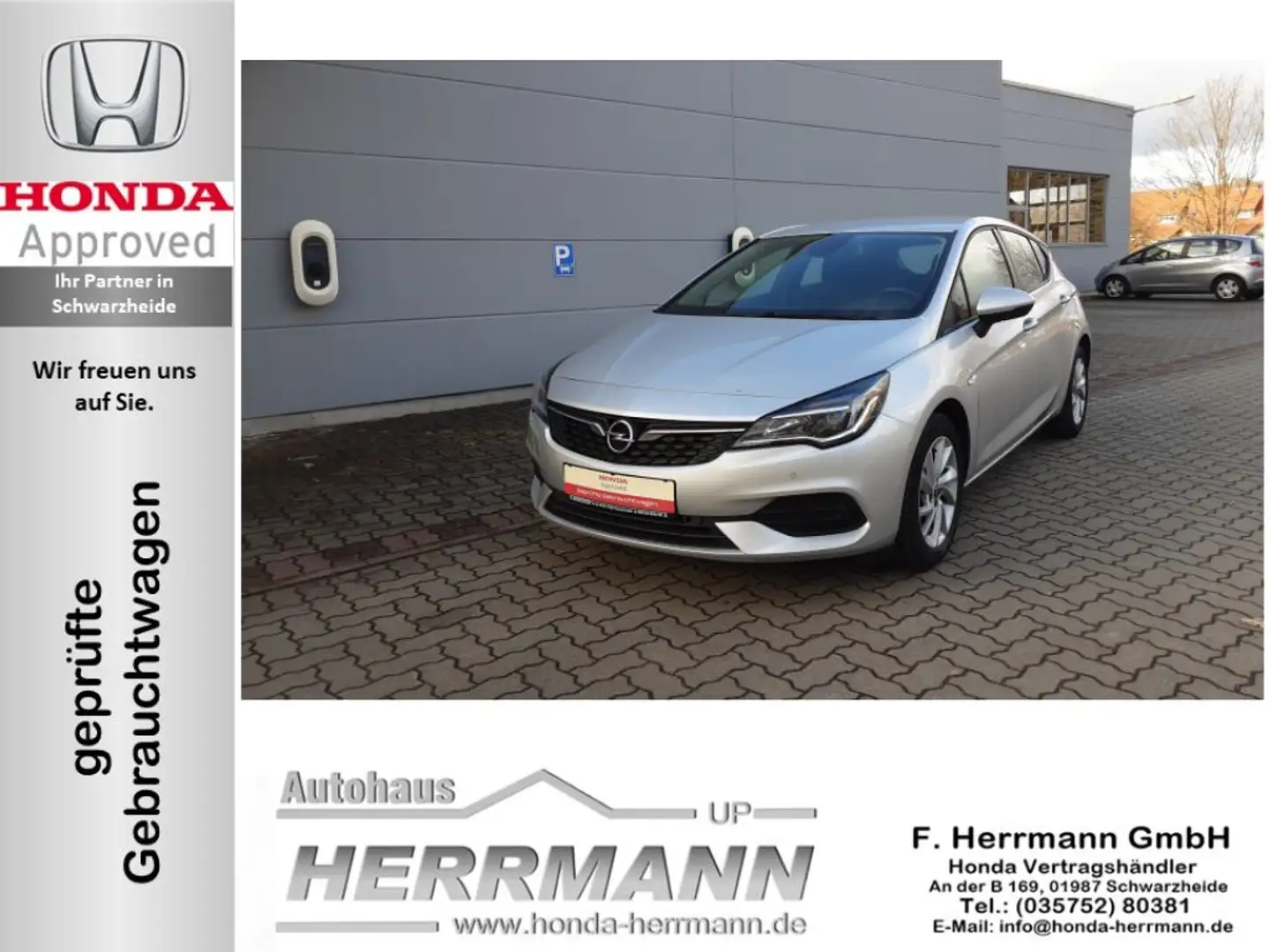 Opel Astra 1.2 Turbo Start/Stop Edition Zilver - 1