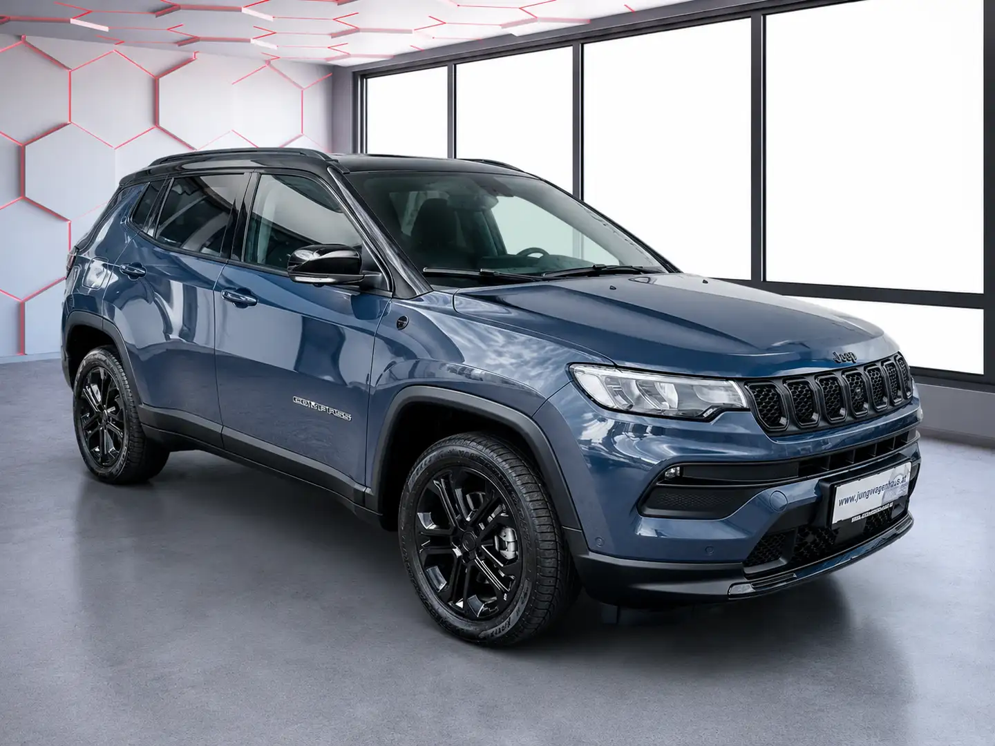 Jeep Compass North Star e-Hybrid MHEV S-Dach Aut. *-34% NP 45. Blau - 2