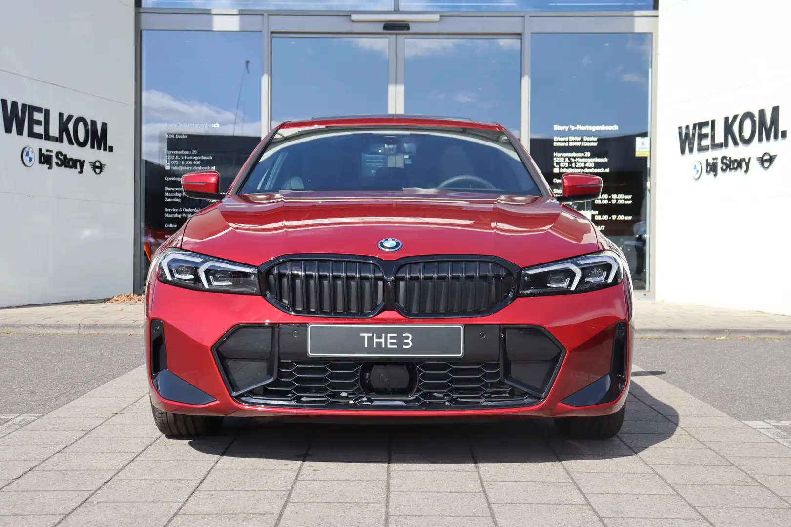 BMW 330 3 Serie 330e High Executive M Sport Automaat / Sch Rood - 2