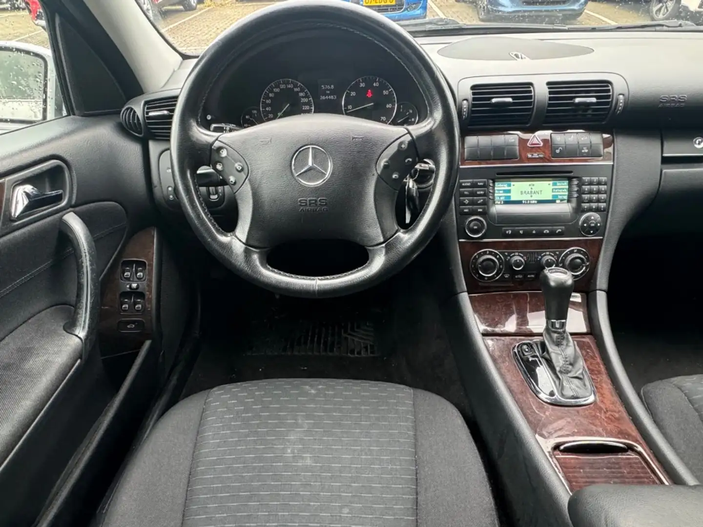 Mercedes-Benz C 180 180 K. Elegance AUT CLIMA PRIMA AUTO GEEN ROEST NE Gri - 2