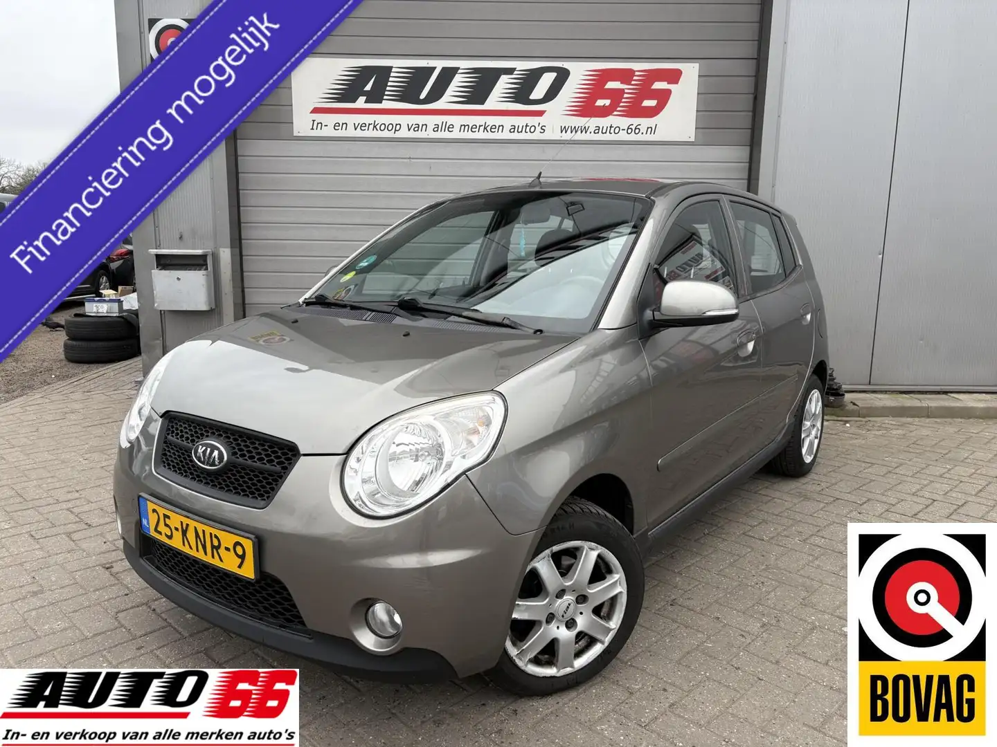 Kia Picanto 1.0 Q 5 drs AIRCO Grau - 1