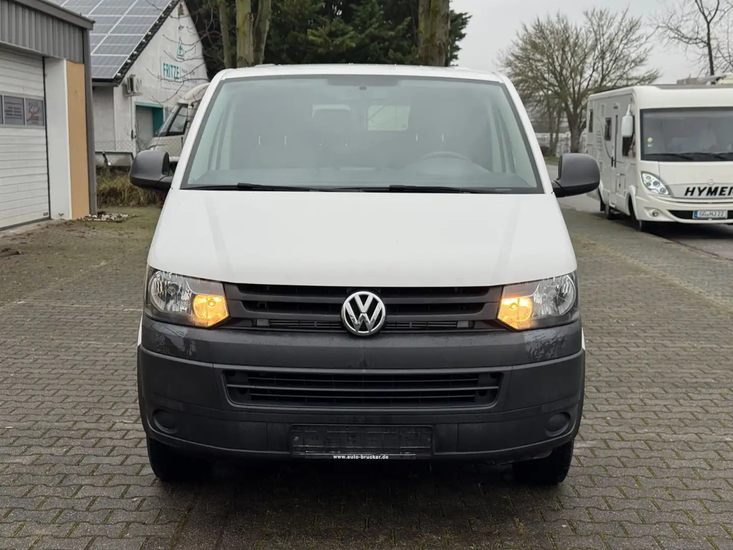 Volkswagen T5 Transporter Kasten Lang Klima TÜV NEU Weiß - 2