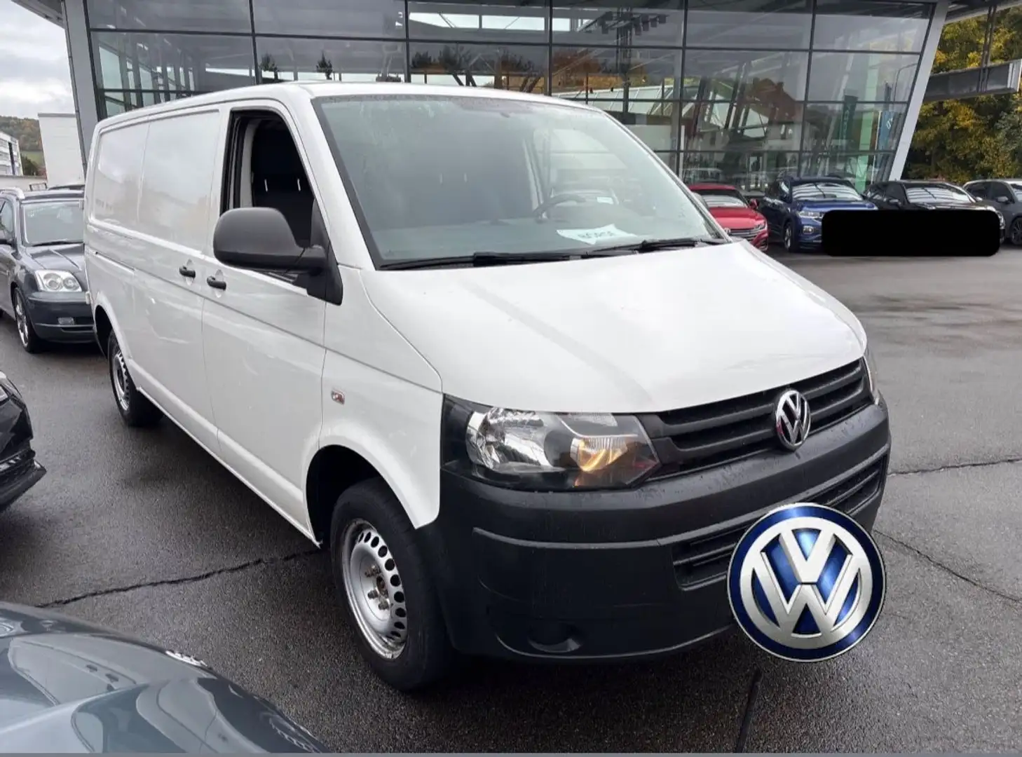 Volkswagen T5 Transporter Kasten-Kombi Kasten Lang Weiß - 1