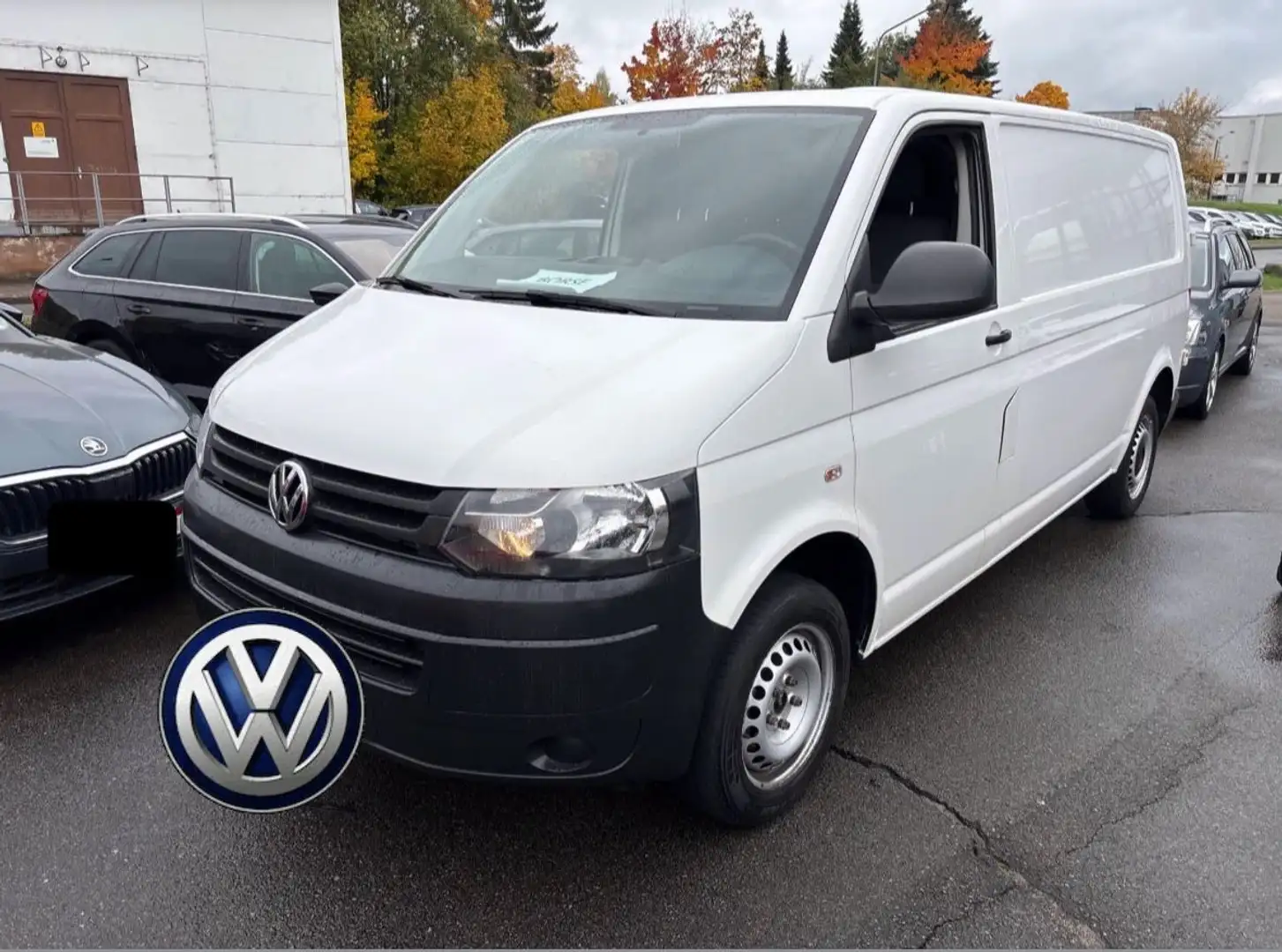 Volkswagen T5 Transporter Kasten-Kombi Kasten Lang Weiß - 2