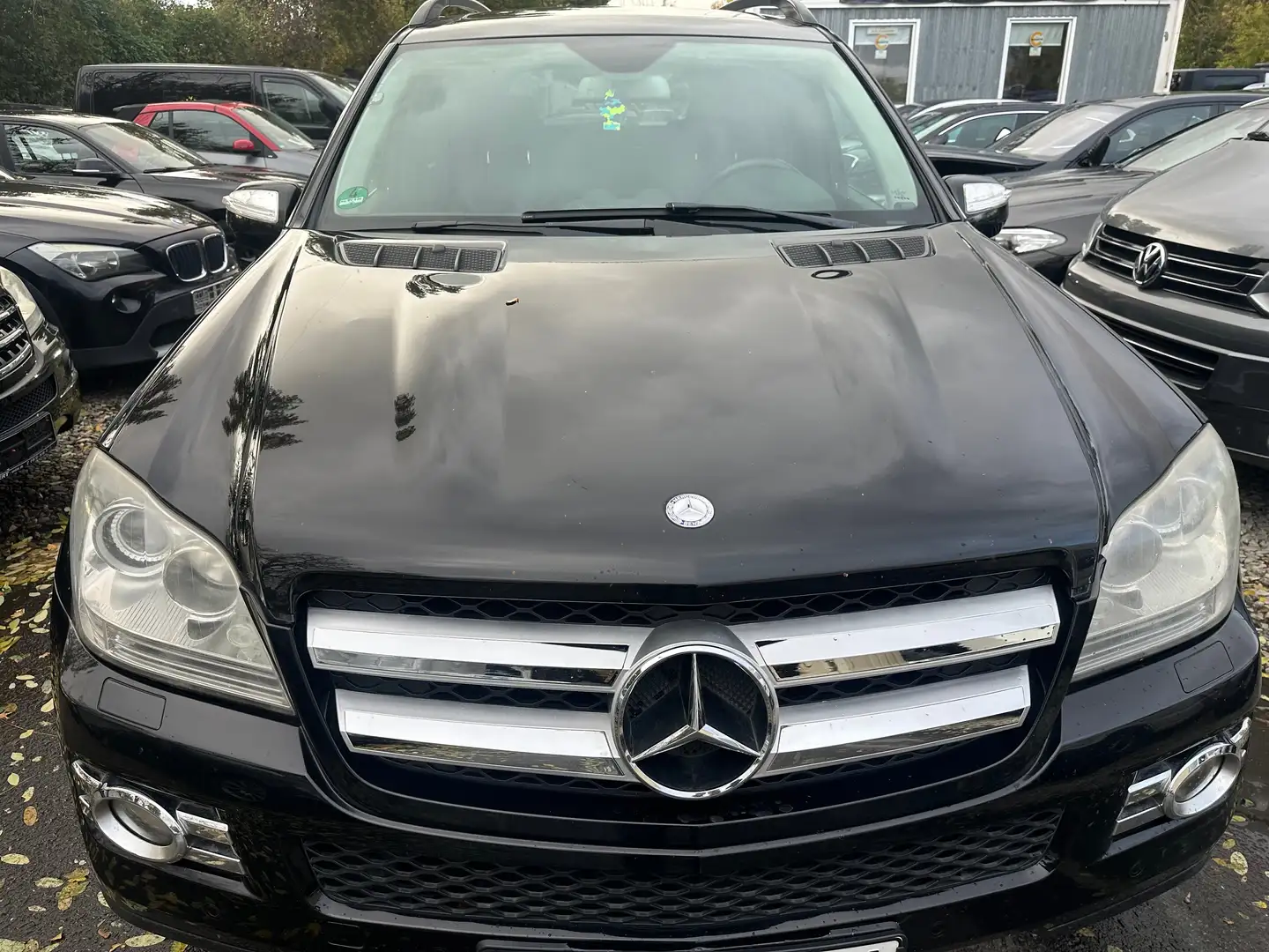 Mercedes-Benz GL 450 4Matic 7 SITZE PANORAMA 7G-TRONIK KAMERA AHK LEDER Czarny - 2