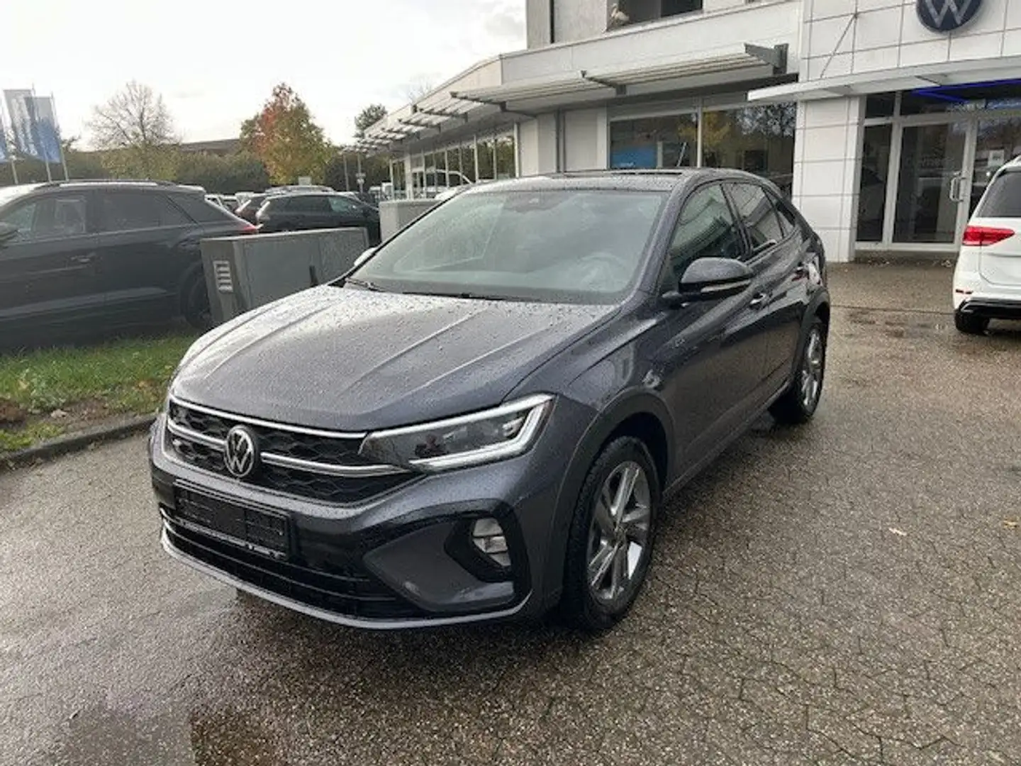 Volkswagen Taigo R-Line 1,5ltr. PANORAMA, AHK Gris - 1