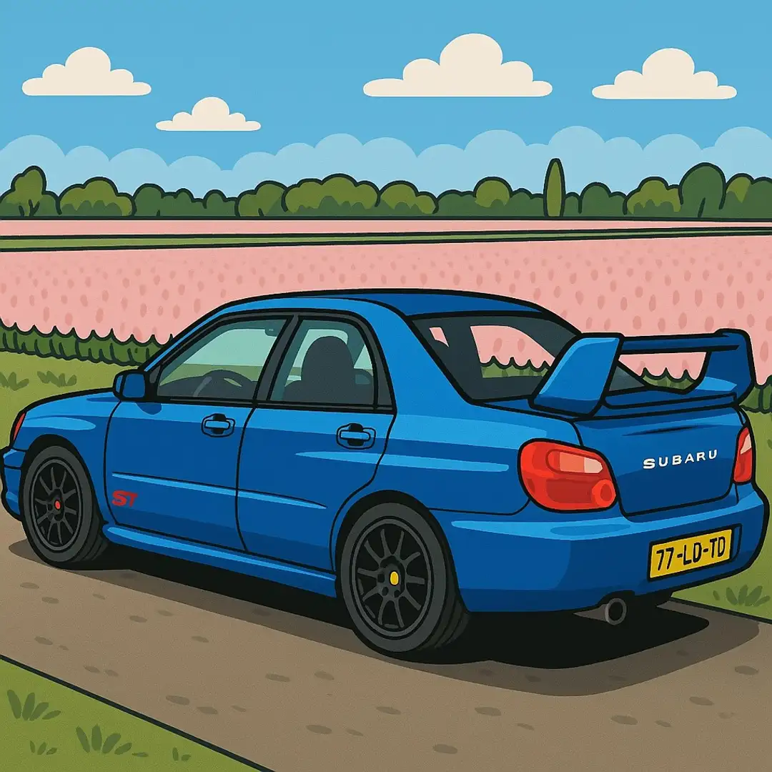 Subaru Impreza 2.0 WRX AWD STi Azul - 1